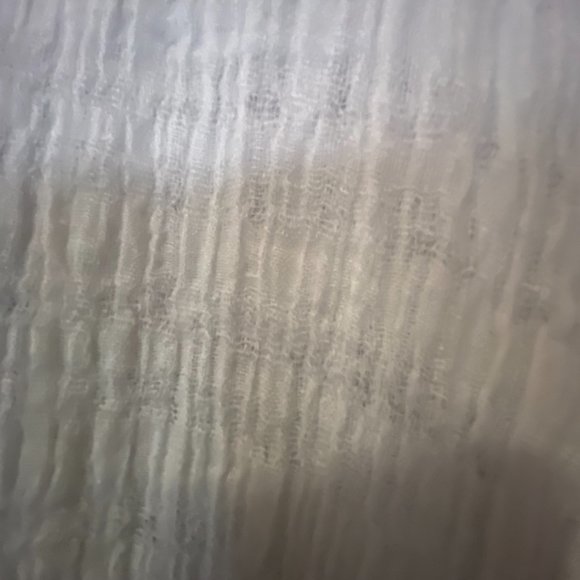 Chico's Gauze Linen LS Blouse - Picture 5 of 5